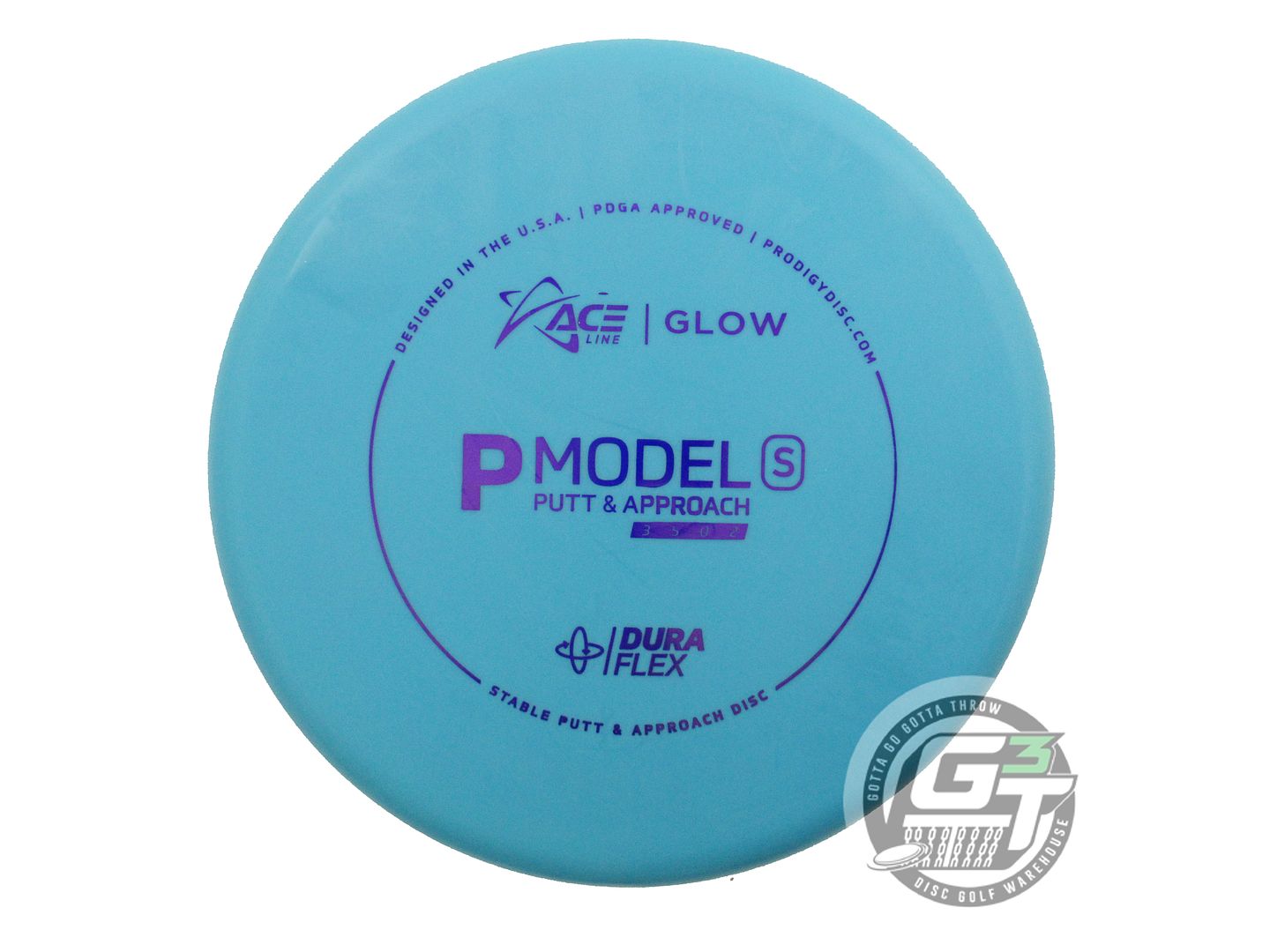 Prodigy Ace Line Glow DuraFlex P Model S Putter Golf Disc (Individually Listed)