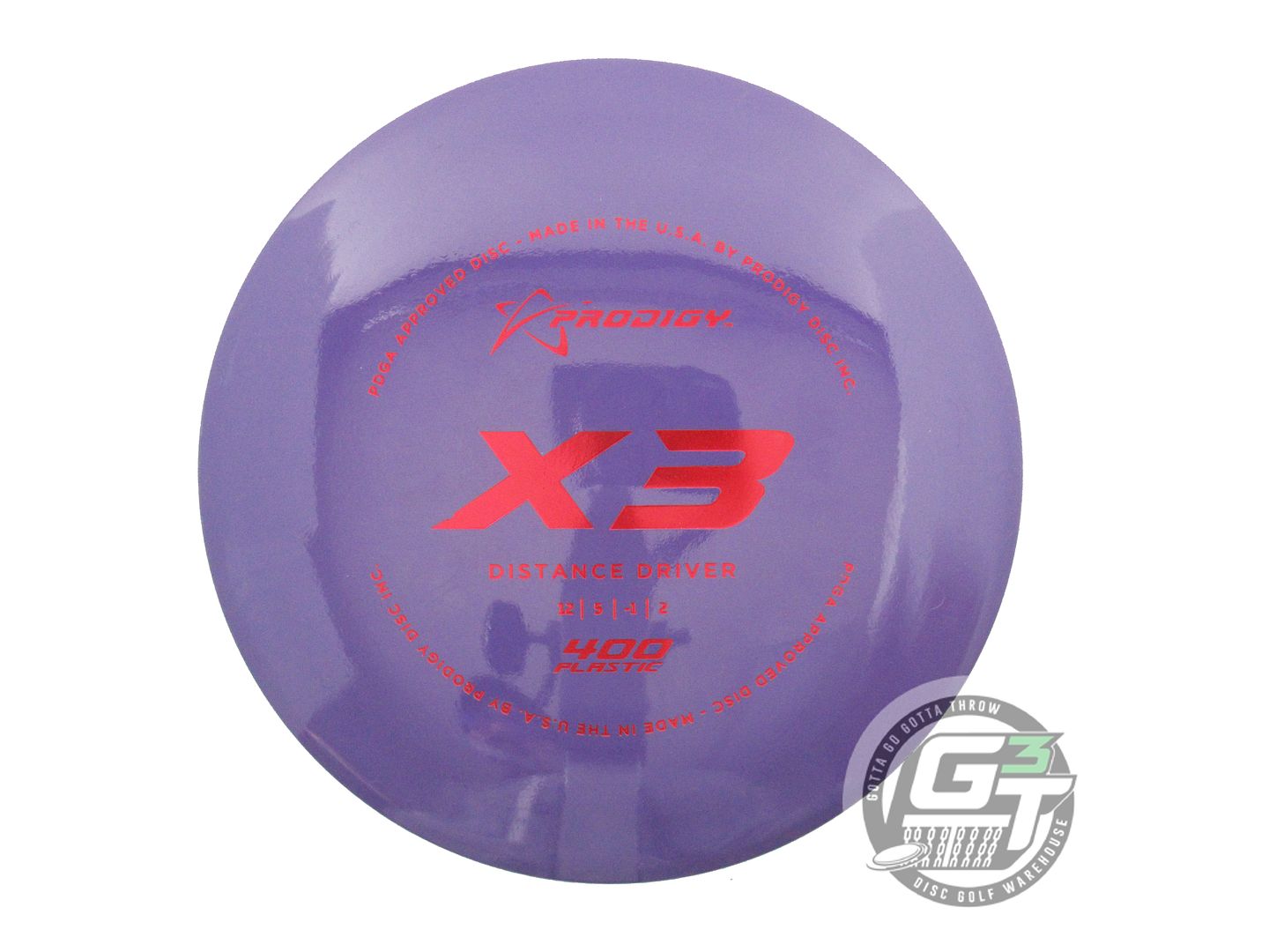 Prodigy 400 Series X3 Distance Driver Golf Disc (Individually Listed)