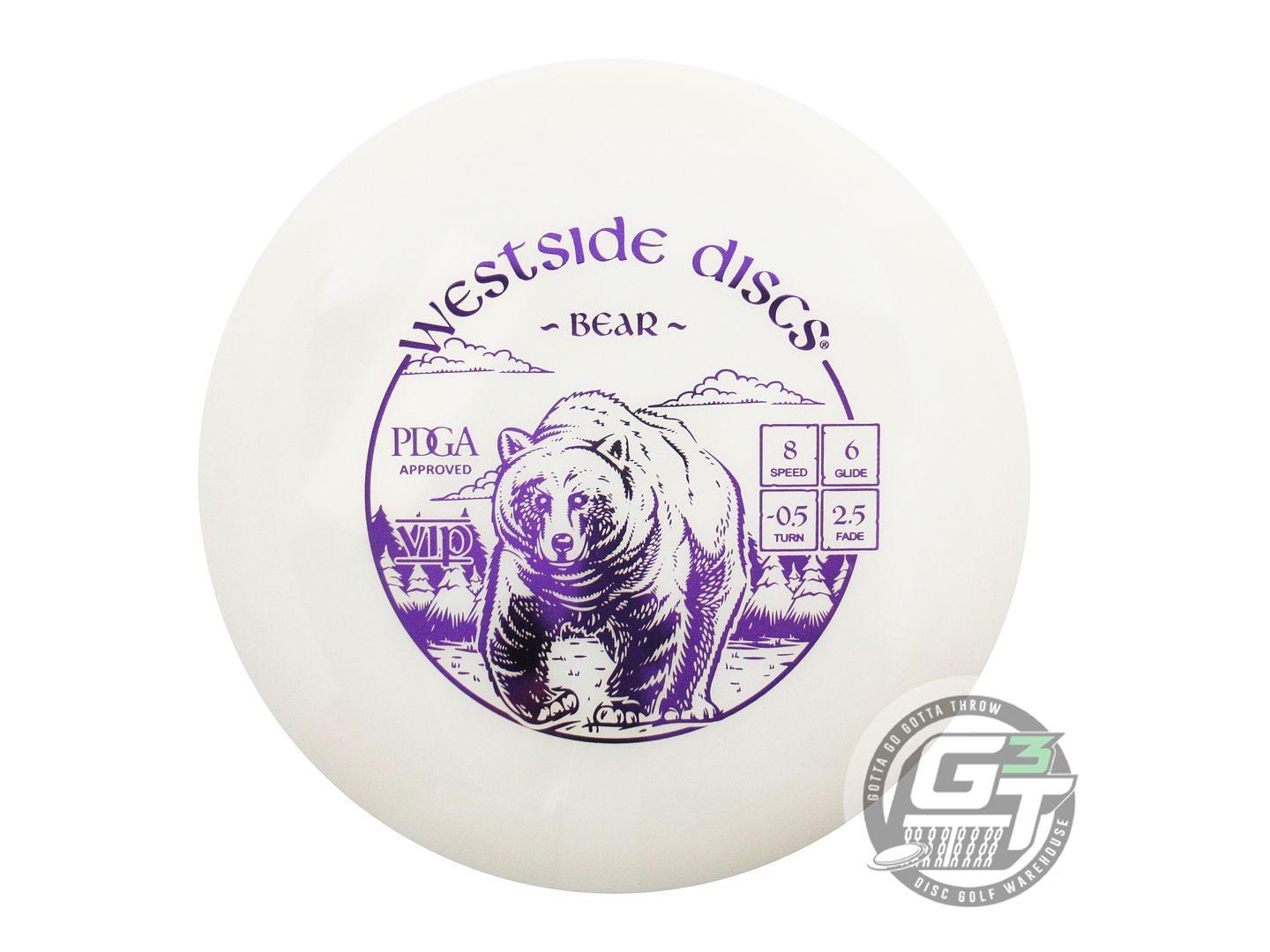 Westside VIP Bear Fairway Driver Golf Disc (Individually Listed)