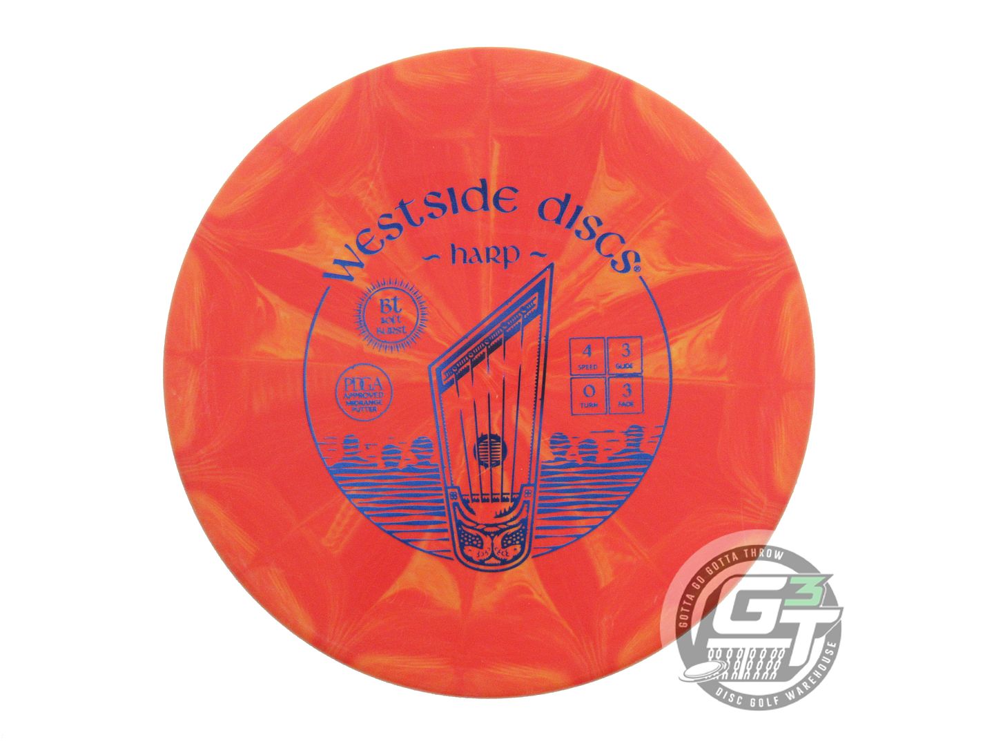 Westside BT Soft Burst Harp Putter Golf Disc (Individually Listed)