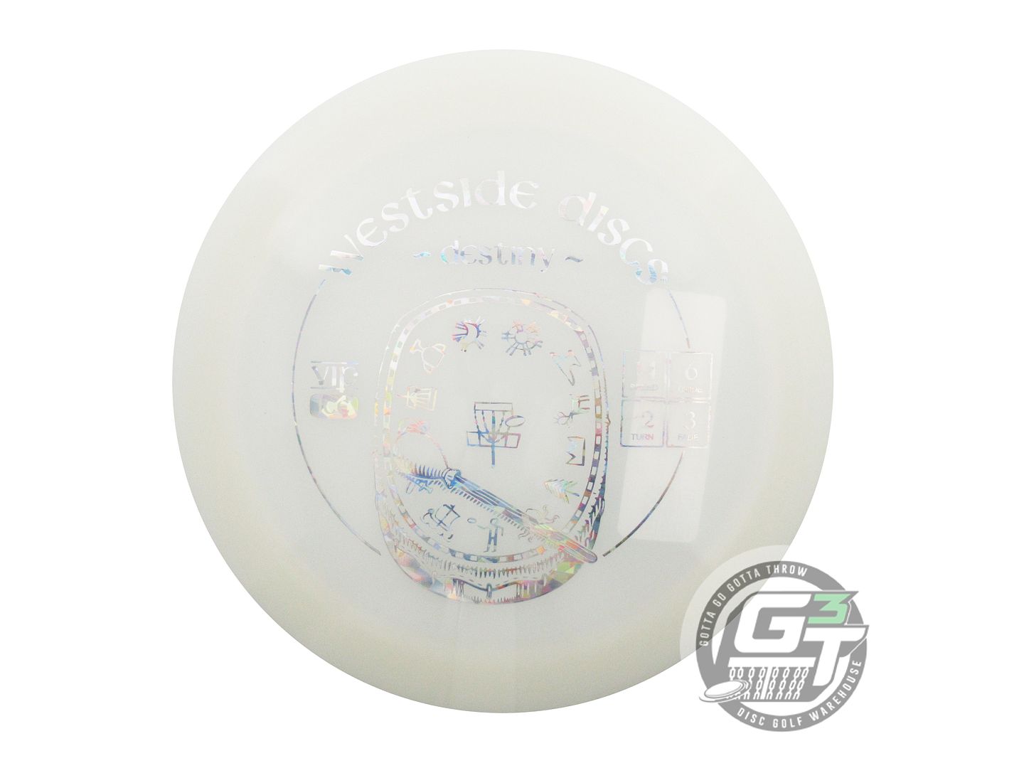 Westside VIP Ice Destiny Distance Driver Golf Disc (Individually Listed)