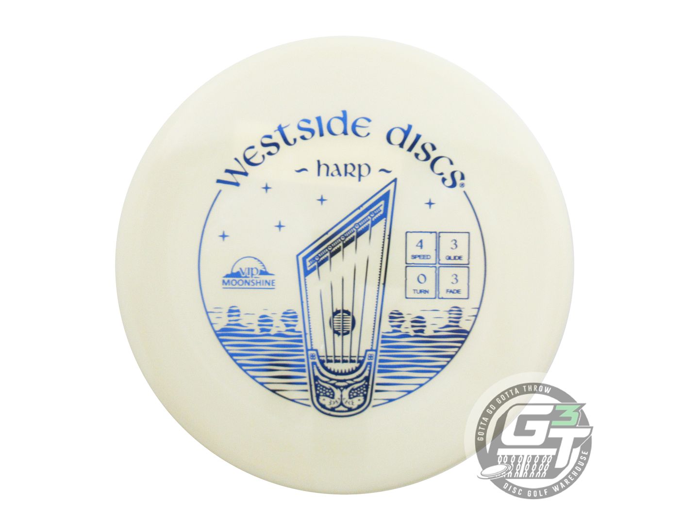 Westside Moonhine Glow VIP Harp Putter Golf Disc (Individually Listed)