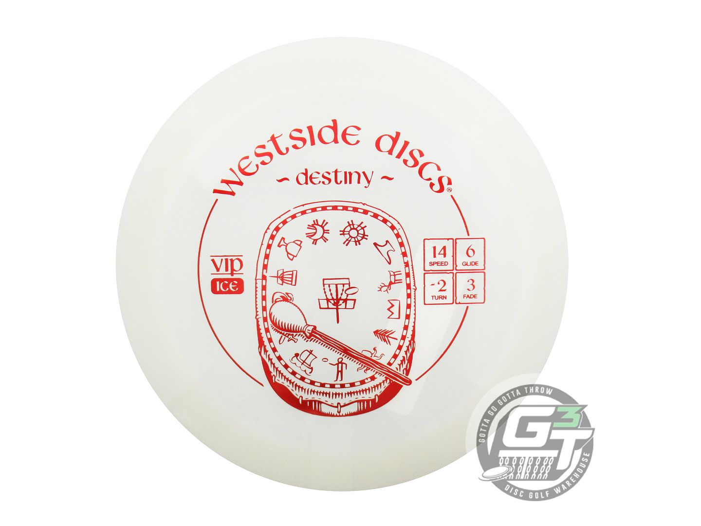 Westside VIP Ice Destiny Distance Driver Golf Disc (Individually Listed)