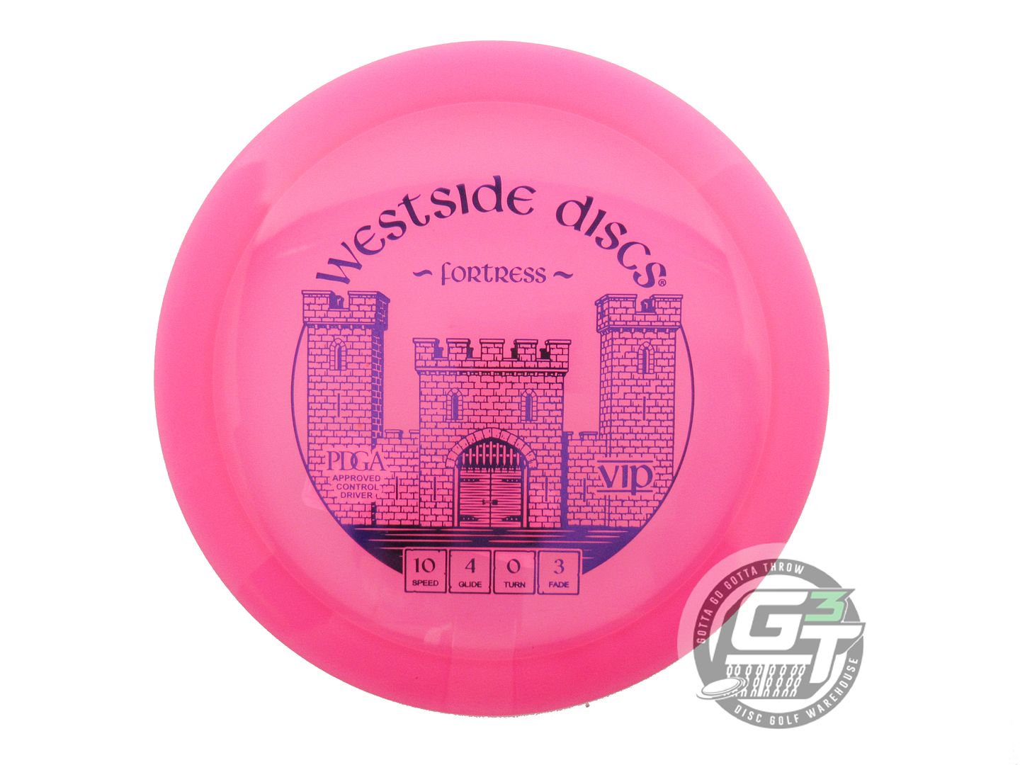 Westside VIP Fortress Distance Driver Golf Disc (Individually Listed)