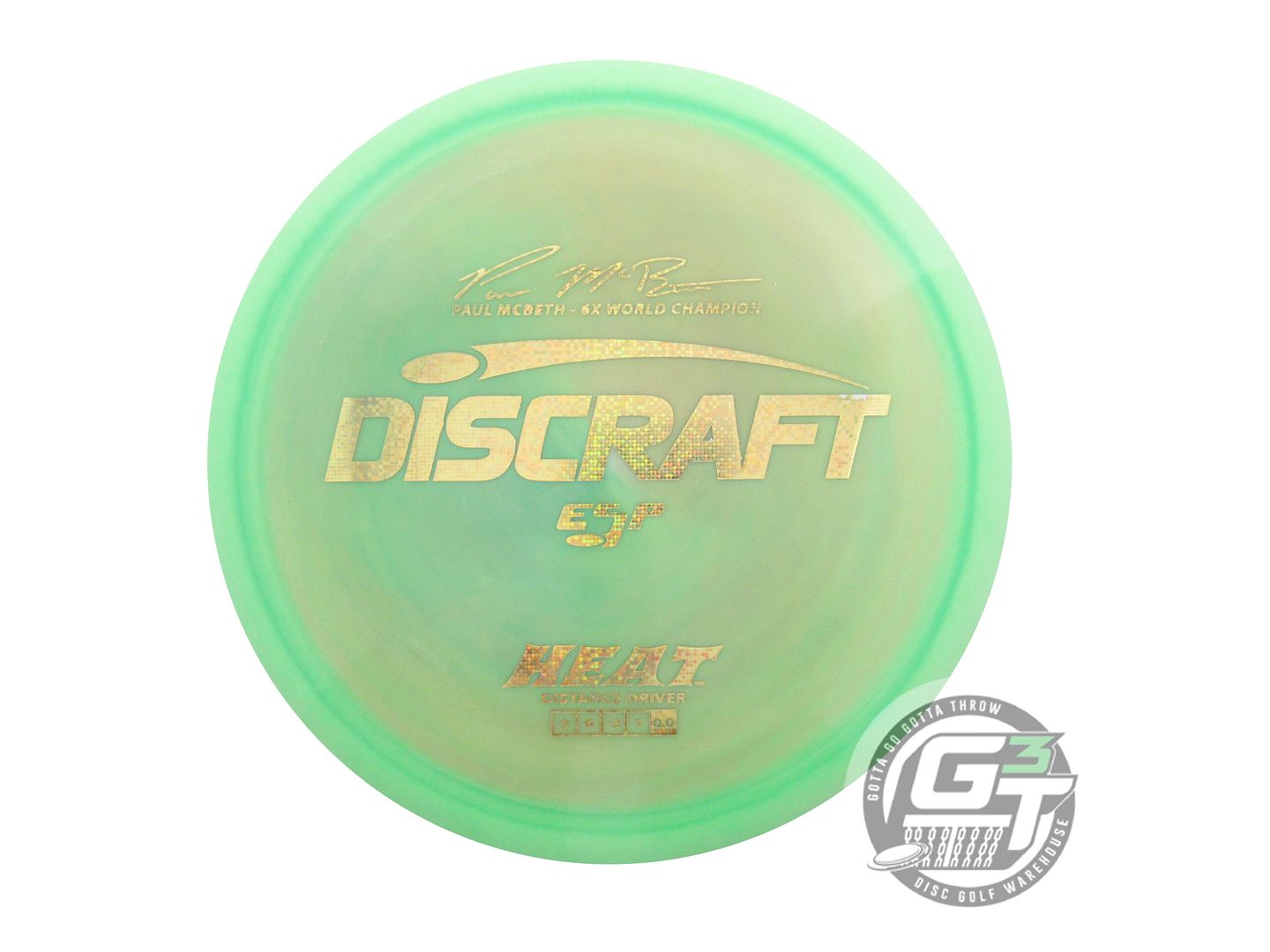 Discraft ESP Heat [Paul McBeth 6X] Distance Driver Golf Disc (Individually Listed)