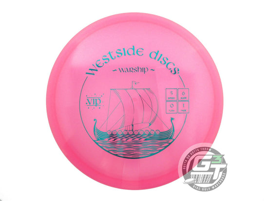 Westside Glimmer VIP Warship Midrange Golf Disc (Individually Listed)