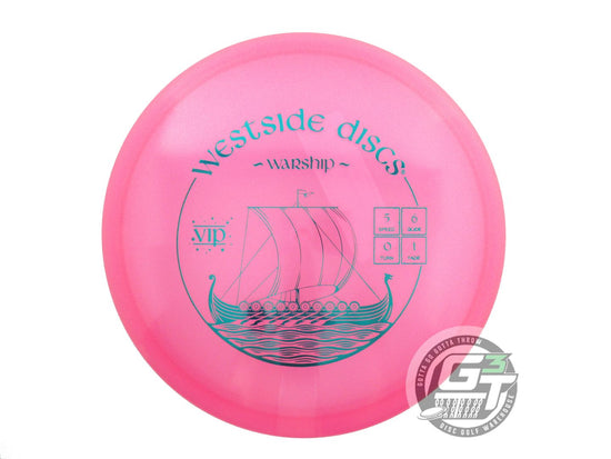 Westside Glimmer VIP Warship Midrange Golf Disc (Individually Listed)