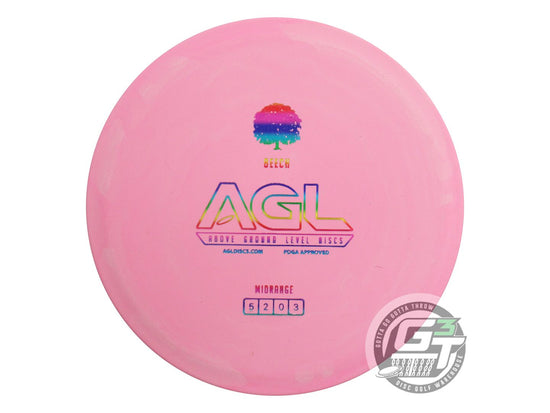 Above Ground Level Woodland Beech Midrange Golf Disc (Individually Listed)