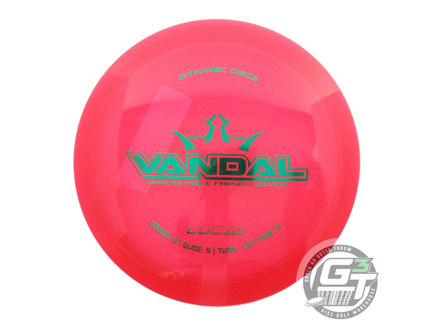 Dynamic Discs Lucid Vandal Fairway Driver Golf Disc (Individually Listed)