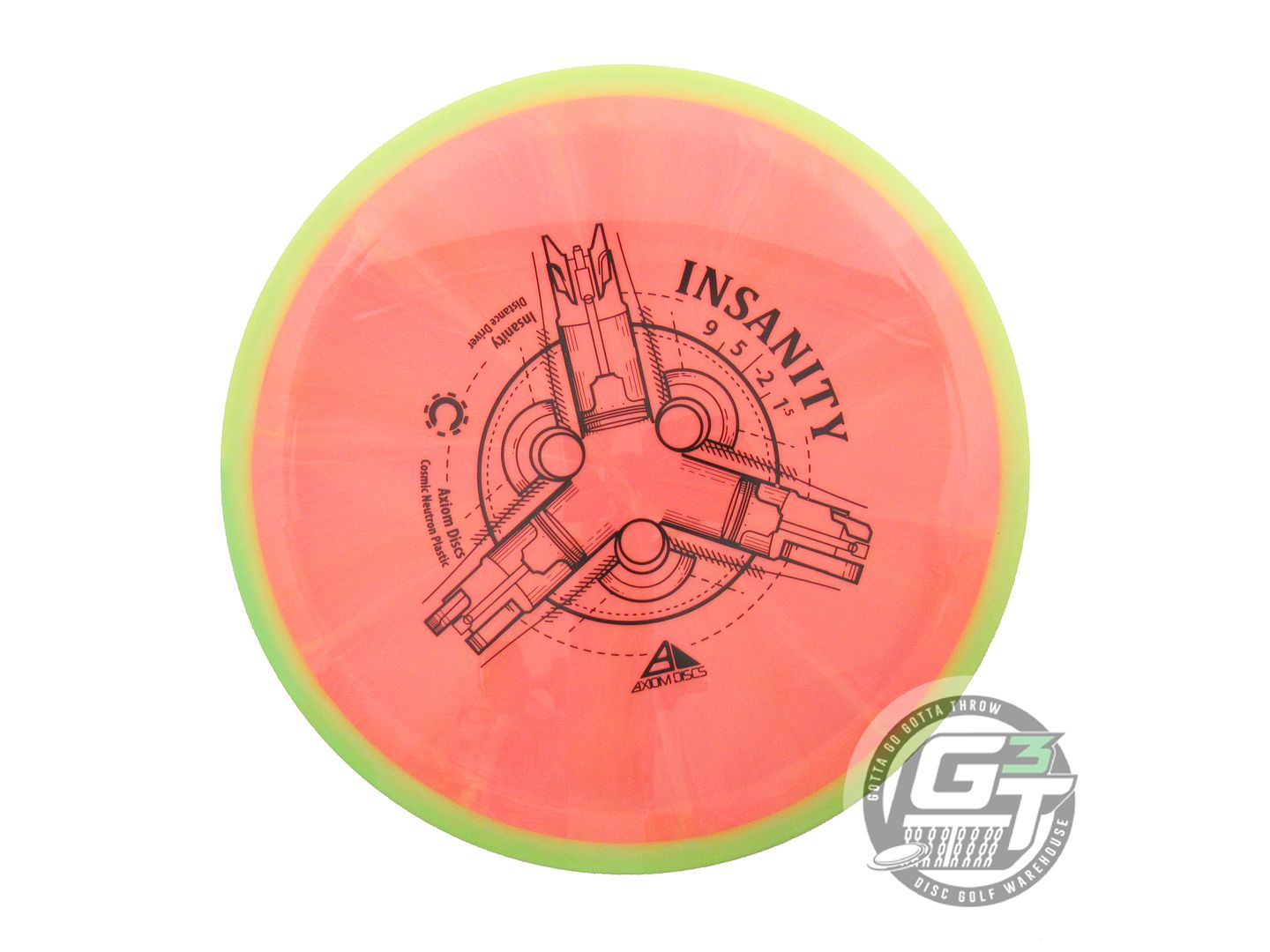 Axiom Cosmic Neutron Insanity Distance Driver Golf Disc (Individually Listed)