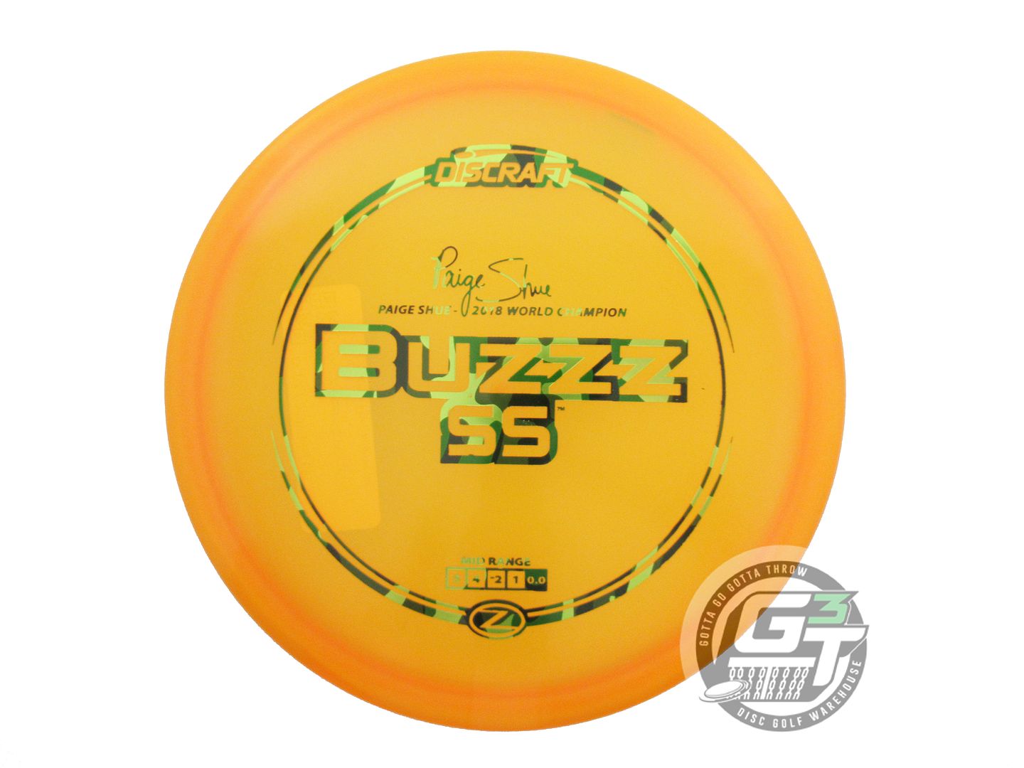 Discraft Elite Z Buzzz SS [Paige Shue 1X] Midrange Golf Disc (Individually Listed)