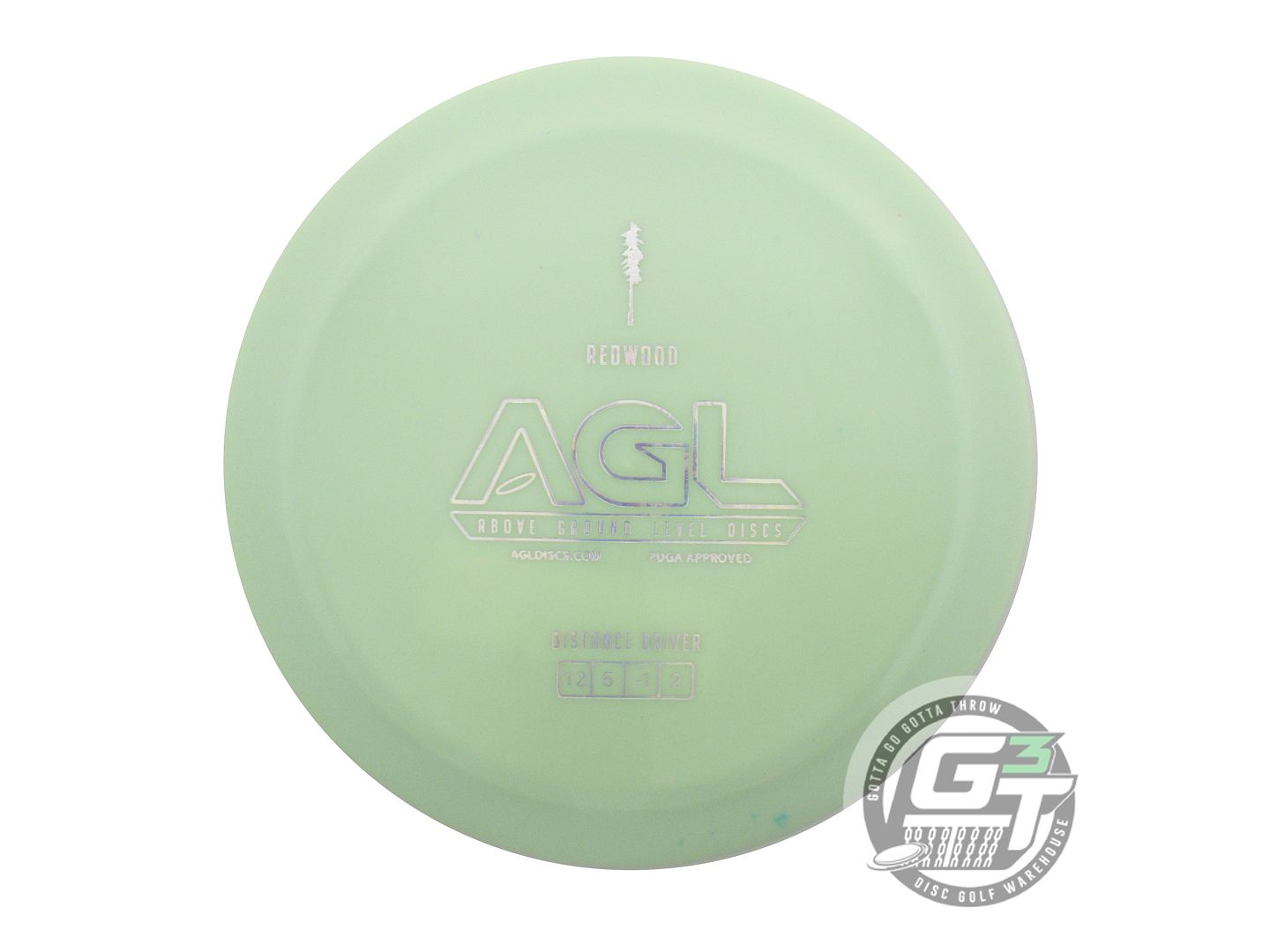 Above Ground Level Glow Alpine Redwood Distance Driver Golf Disc (Individually Listed)