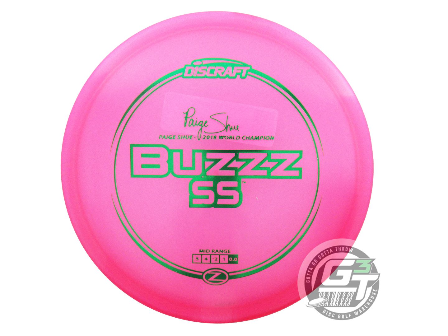 Discraft Elite Z Buzzz SS [Paige Shue 1X] Midrange Golf Disc (Individually Listed)