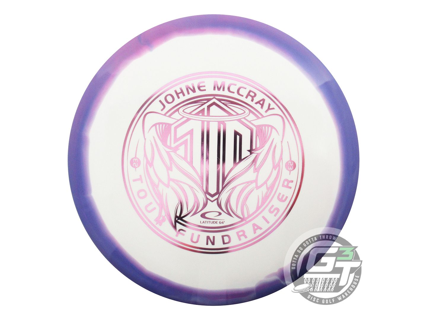Latitude 64 Limited Edition 2023 Team Series JohnE McCray Gold Orbit Fuse Midrange Golf Disc (Individually Listed)