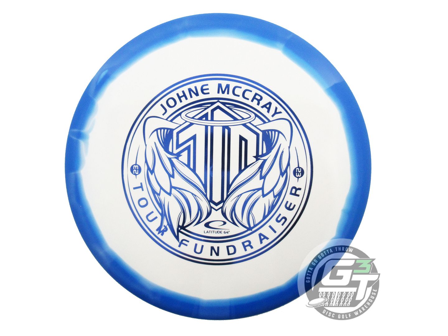 Latitude 64 Limited Edition 2023 Team Series JohnE McCray Gold Orbit Fuse Midrange Golf Disc (Individually Listed)