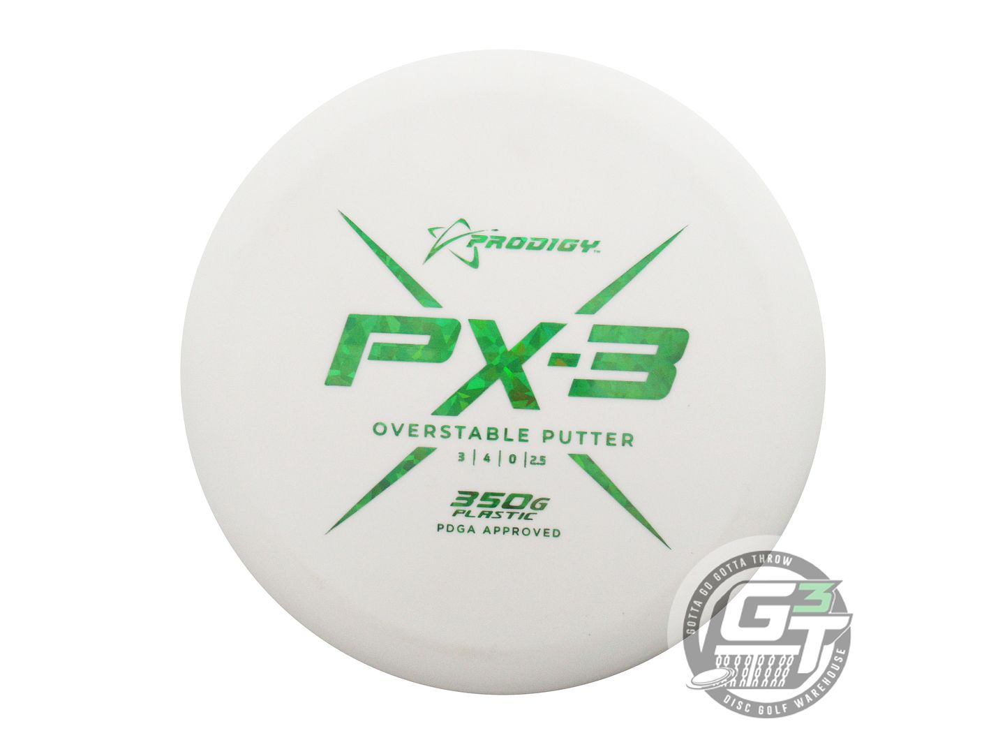 Prodigy 350G Series PX3 Putter Golf Disc (Individually Listed)