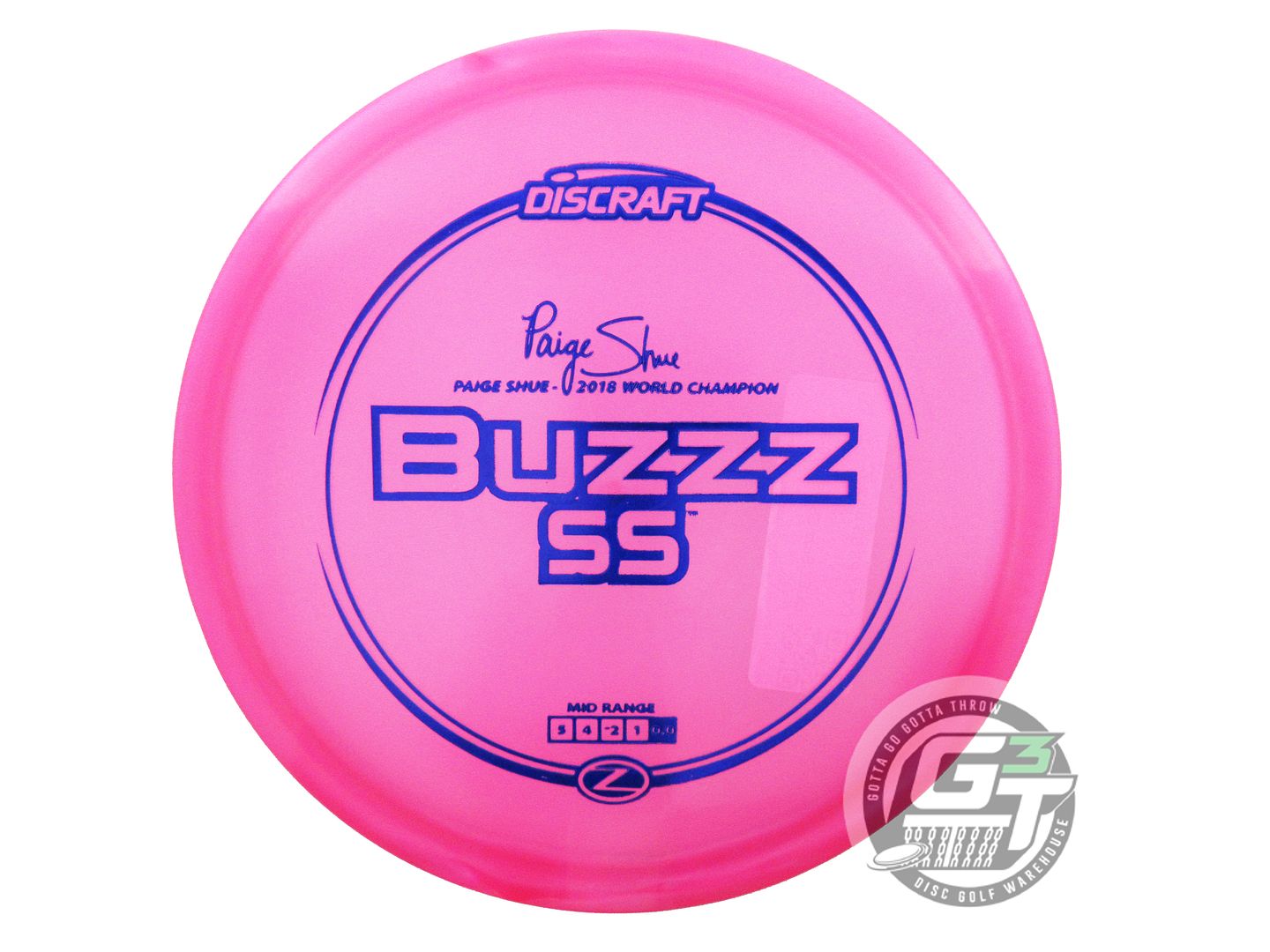 Discraft Elite Z Buzzz SS [Paige Shue 1X] Midrange Golf Disc (Individually Listed)