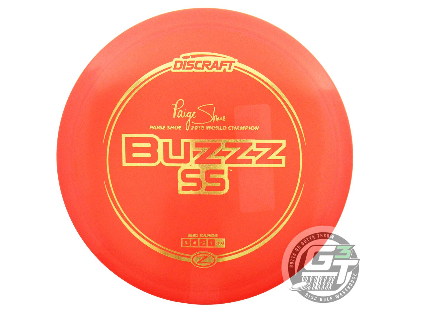 Discraft Elite Z Buzzz SS [Paige Shue 1X] Midrange Golf Disc (Individually Listed)