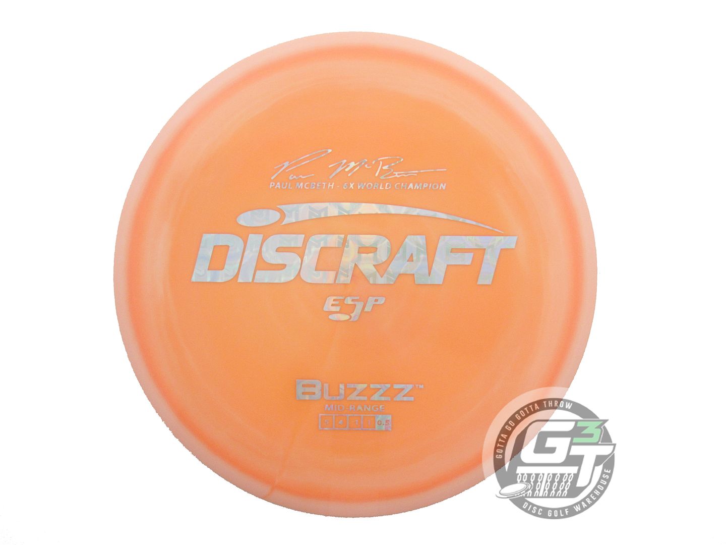 Discraft ESP Buzzz [Paul McBeth 6X] Midrange Golf Disc (Individually Listed)