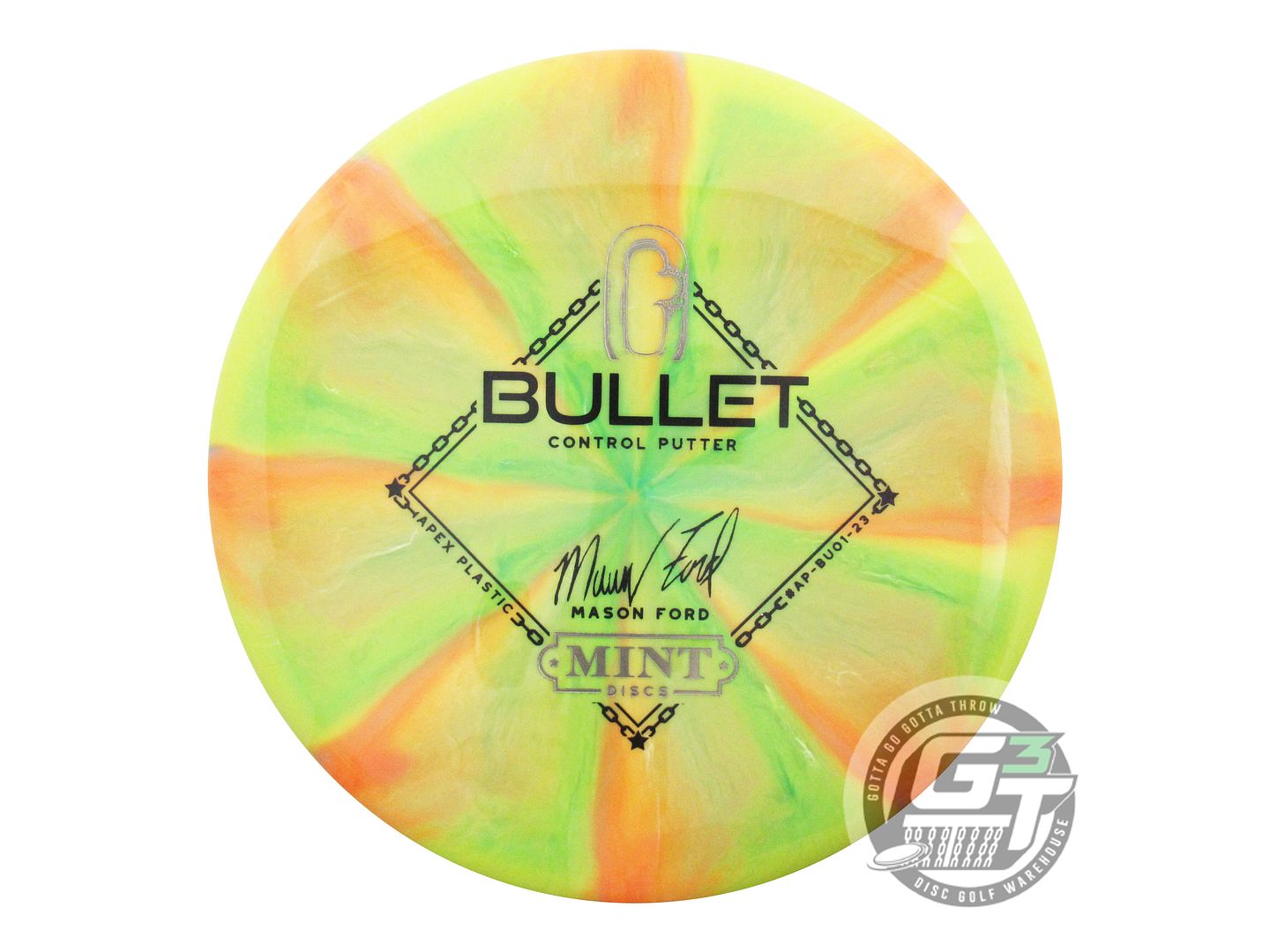 Mint Discs Mason Ford Signature Swirly Apex Bullet Putter Golf Disc (Individually Listed)