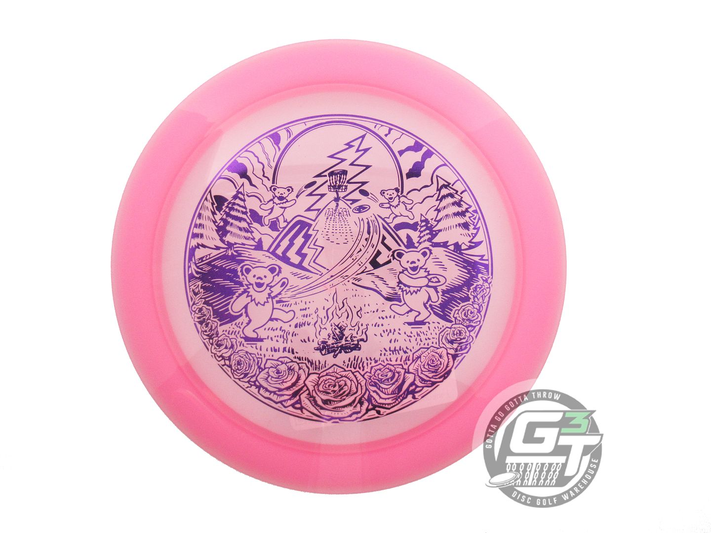 Discmania Limited Edition Grateful Dead Mountain Bears Stamp Active Premium Astronaut Distance Driver Golf Disc (Individually Listed)