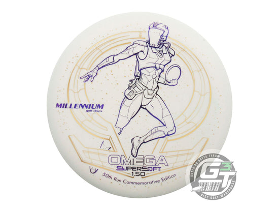 Millennium Limited Edition XXL Stamp 50th Run Commemorative Standard Omega SuperSoft Putter Golf Disc (Individually Listed)