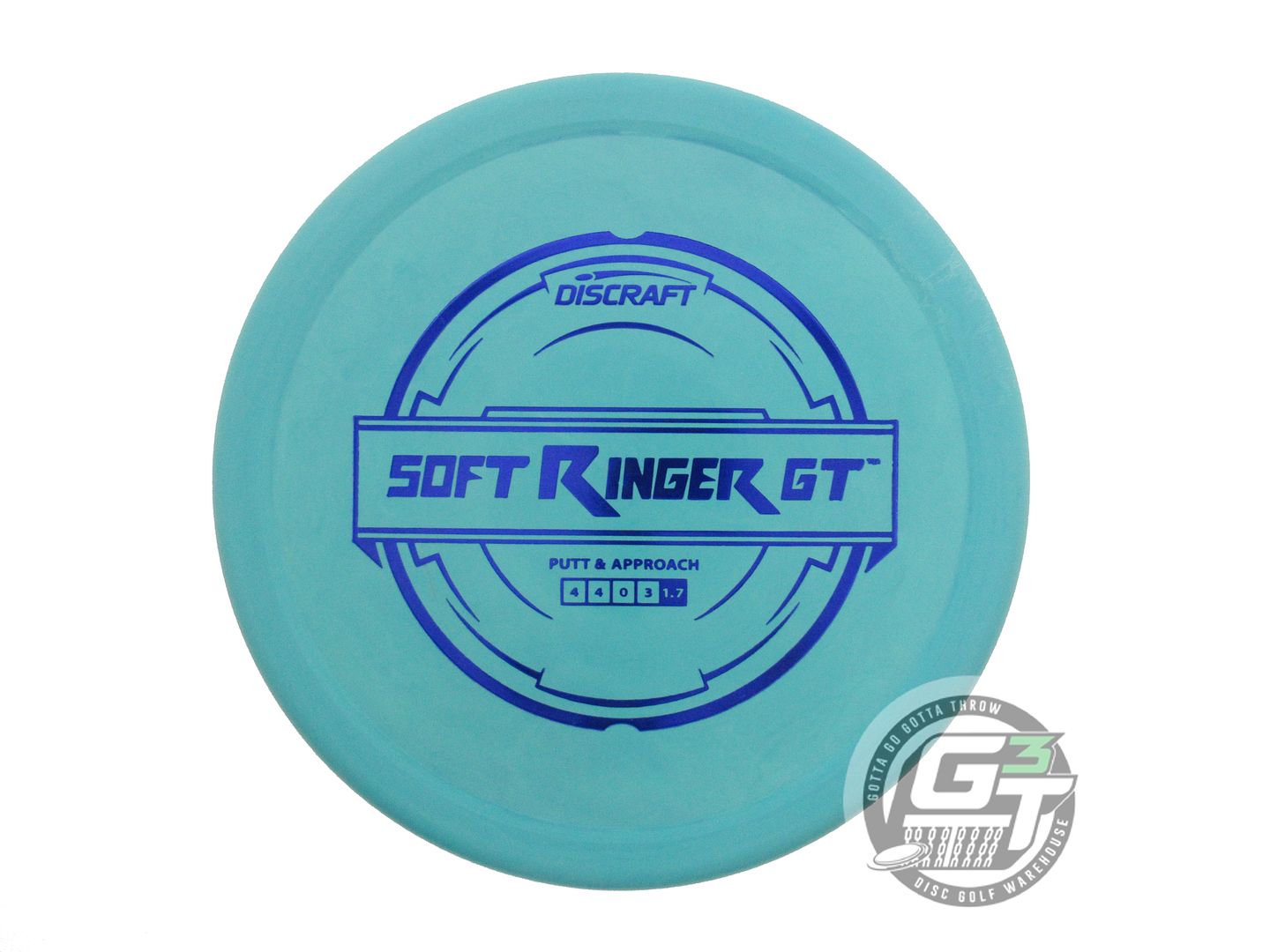 Discraft Putter Line Soft Ringer GT Putter Golf Disc (Individually Listed)