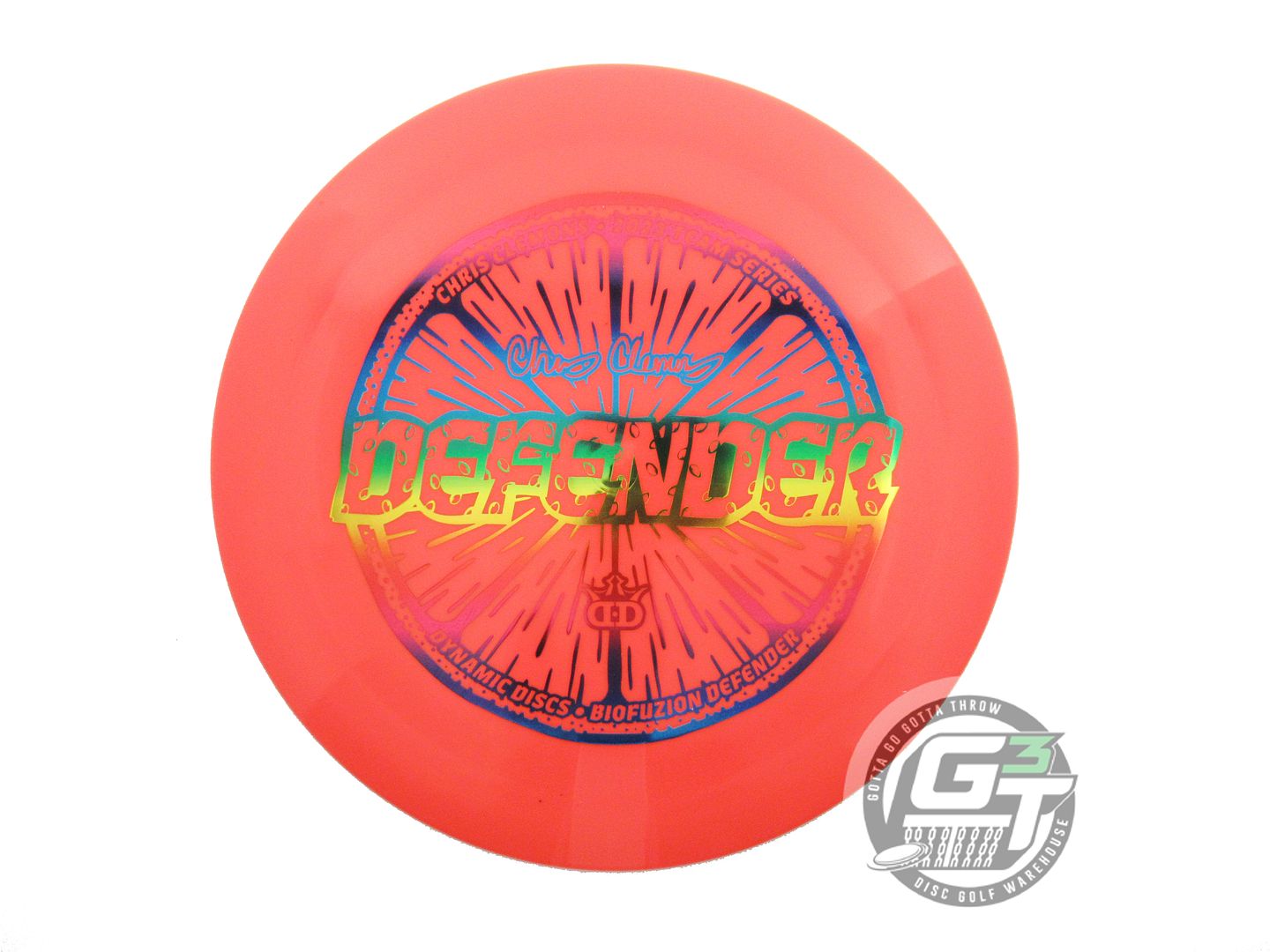 Dynamic Discs Limited Edition 2023 Team Series Chris Clemons BioFuzion Defender Distance Driver Golf Disc (Individually Listed)