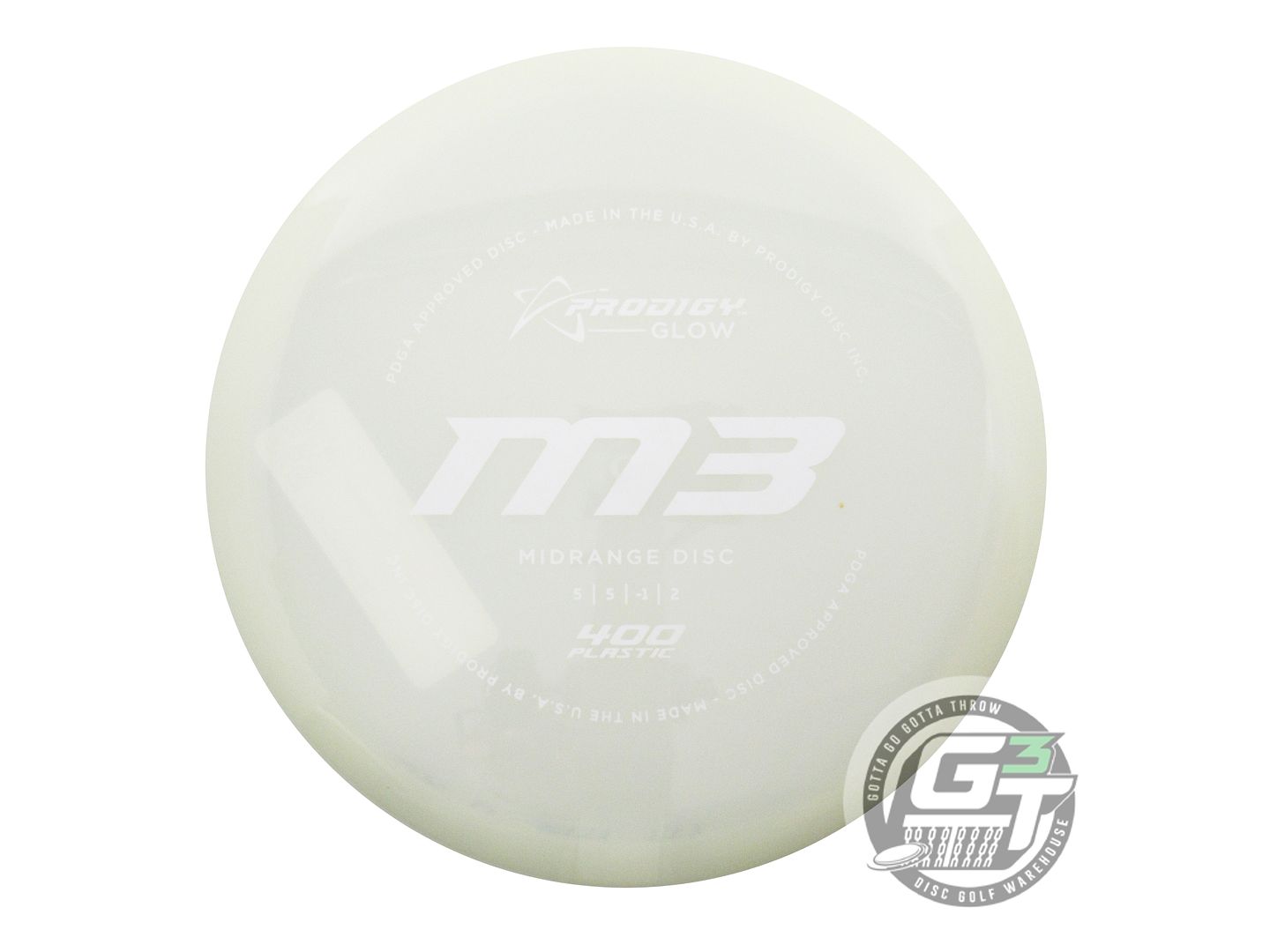 Prodigy 400 Glow Series M3 Midrange Golf Disc (Individually Listed)