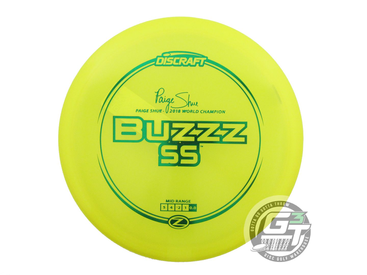 Discraft Elite Z Buzzz SS [Paige Shue 1X] Midrange Golf Disc (Individually Listed)