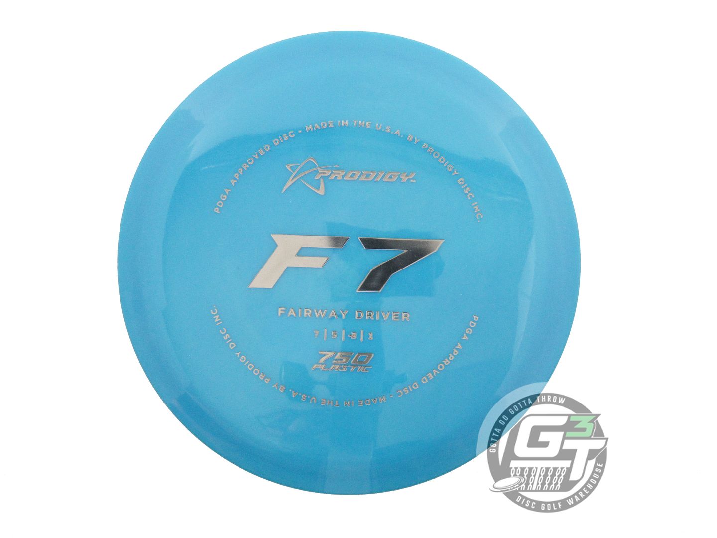 Prodigy 750 Series F7 Fairway Driver Golf Disc (Individually Listed)