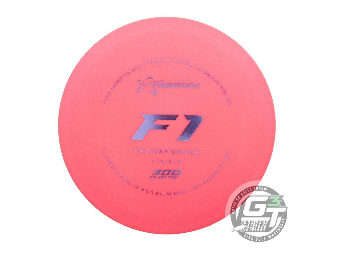 Prodigy 300 Series F1 Fairway Driver Golf Disc (Individually Listed)