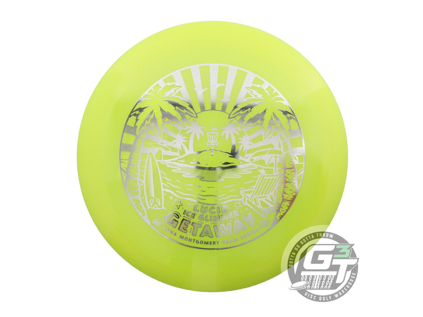 Dynamic Discs Limited Edition 2023 Team Series Kona Montgomery Glimmer Lucid Ice Getaway Fairway Driver Golf Disc (Individually Listed)
