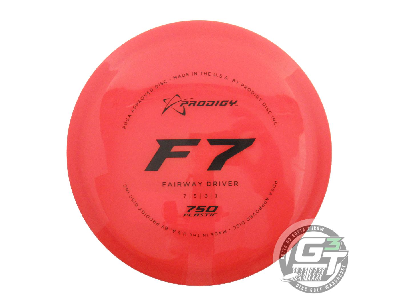 Prodigy 750 Series F7 Fairway Driver Golf Disc (Individually Listed)