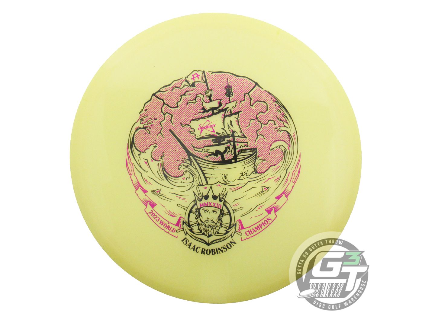 Prodigy Limited Edition Isaac Robinson 2023 PDGA World Champion Smuggler's Pursuit Stamp 500 Series Archive Midrange Golf Disc (Individually Listed)