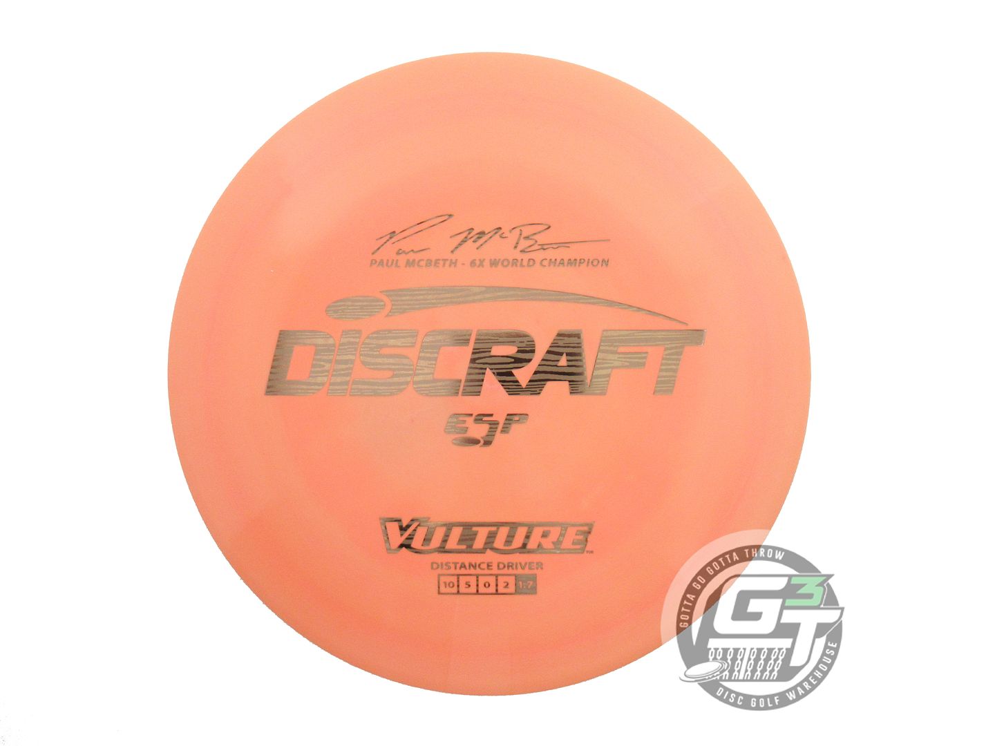 Discraft ESP Vulture [Paul McBeth 6X] Distance Driver Golf Disc (Individually Listed)