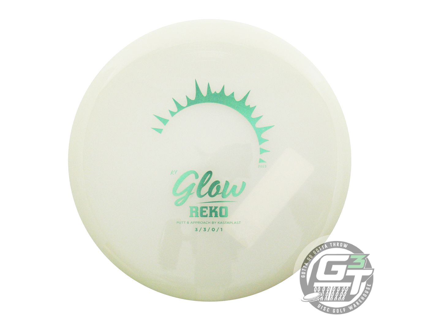 Kastaplast Glow K1 Reko Putter Golf Disc (Individually Listed)