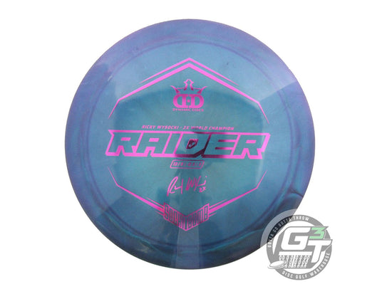 Dynamic Discs Limited Edition Ricky Wysocki Sockibomb Bottom Stamp Chameleon Lucid-X Raider Distance Driver Golf Disc (Individually Listed)