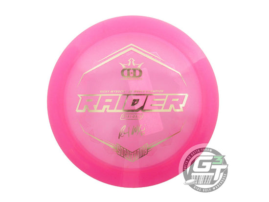 Dynamic Discs Limited Edition Ricky Wysocki Sockibomb Bottom Stamp Glimmer Lucid Ice Raider Distance Driver Golf Disc (Individually Listed)