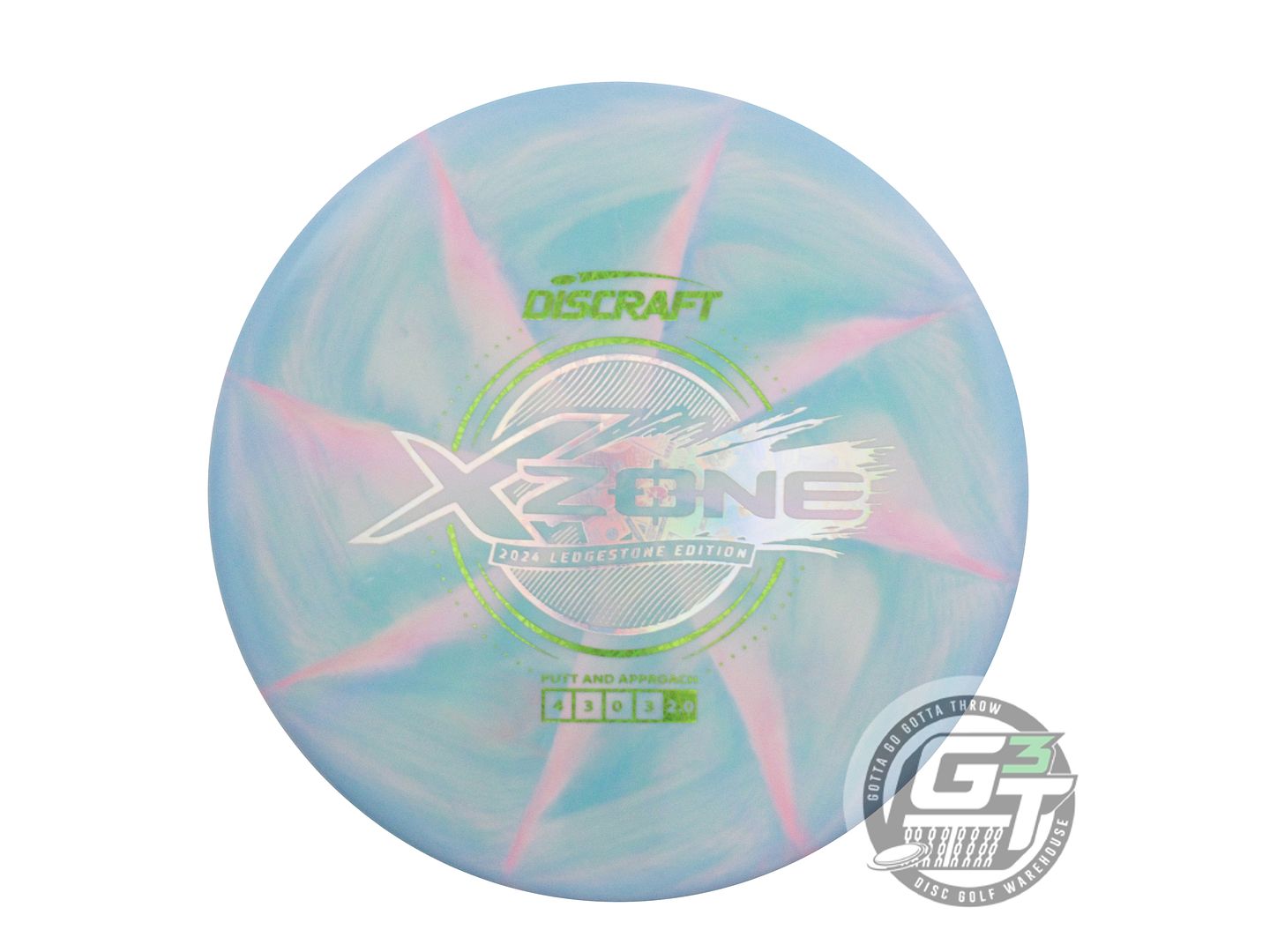 Discraft Limited Edition 2024 Ledgestone Open Swirl Elite X Zone Putter Golf Disc (Individually Listed)