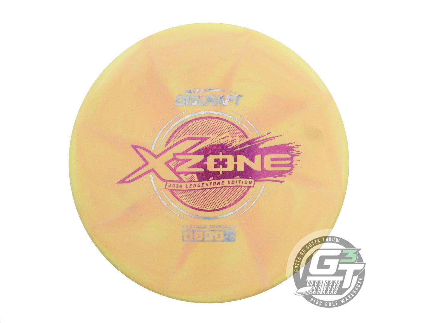 Discraft Limited Edition 2024 Ledgestone Open Swirl Elite X Zone Putter Golf Disc (Individually Listed)