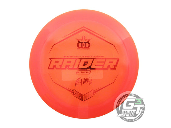 Dynamic Discs Limited Edition Ricky Wysocki Sockibomb Bottom Stamp Lucid Ice Raider Distance Driver Golf Disc (Individually Listed)