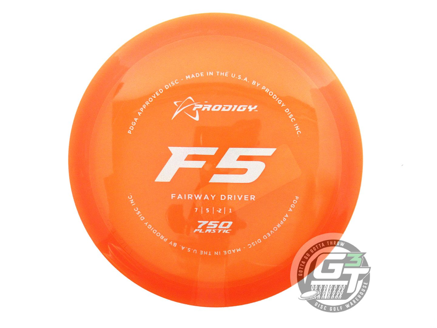 Prodigy 750 Series F5 Fairway Driver Golf Disc (Individually Listed)