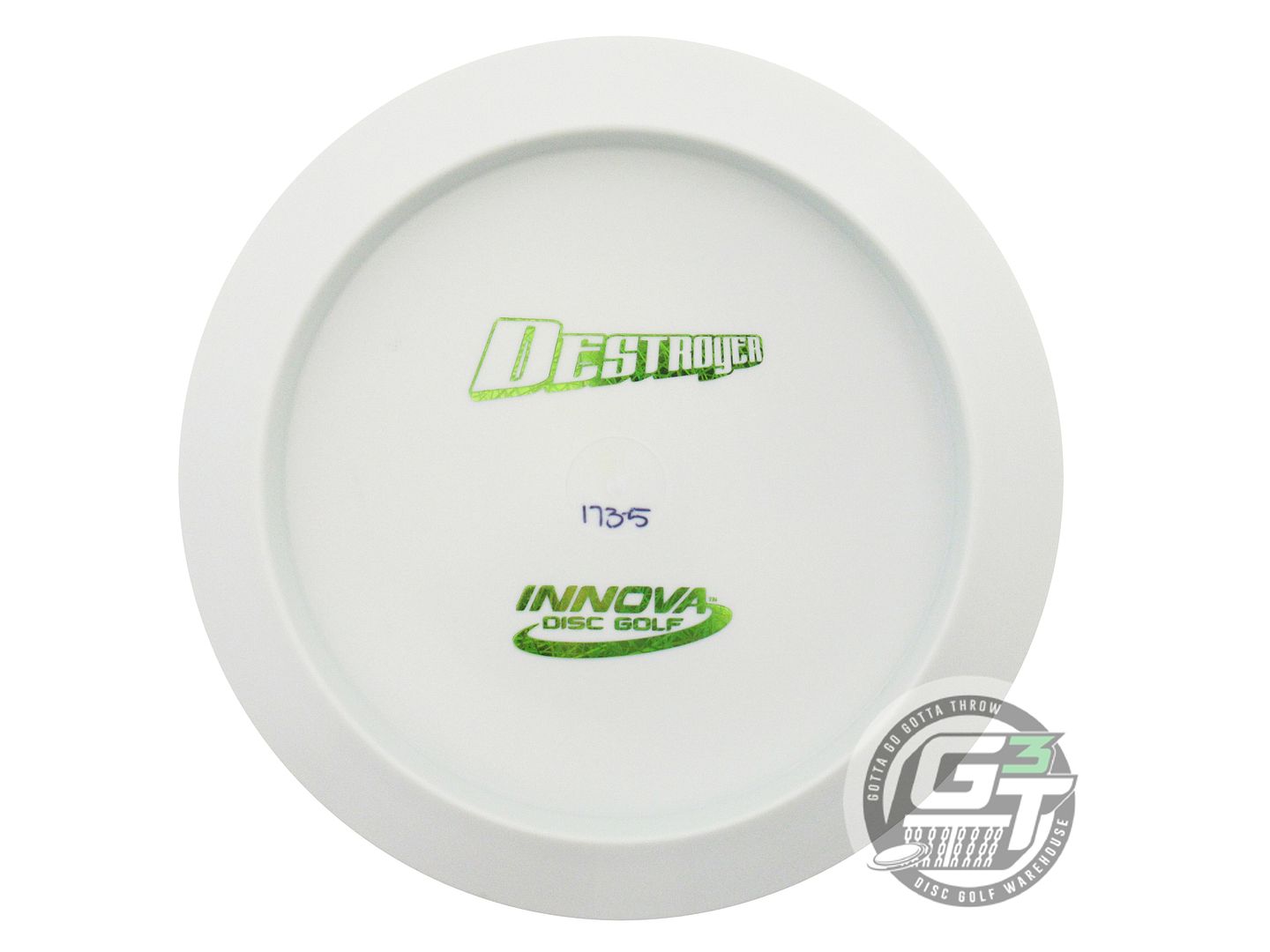 Innova White Bottom Stamp Star Destroyer Distance Driver Golf Disc (Individually Listed)
