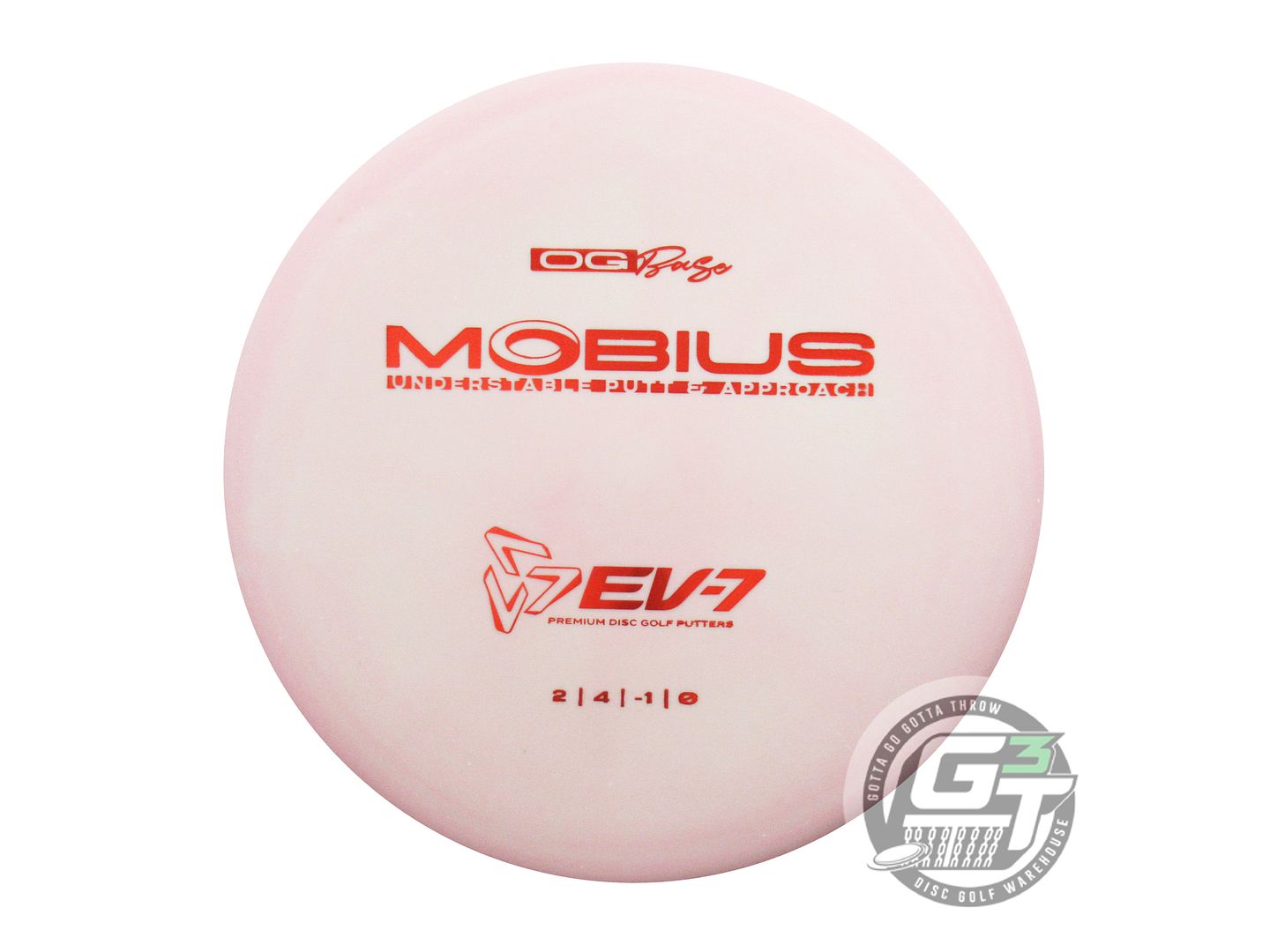 EV-7 OG Base Mobius Putter Golf Disc (Individually Listed)
