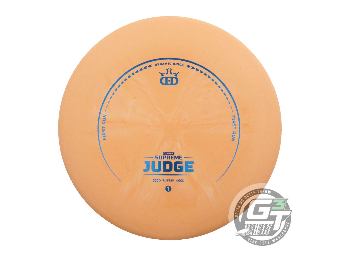 Dynamic Discs First Run Classic Supreme Judge Putter Golf Disc (Individually Listed)