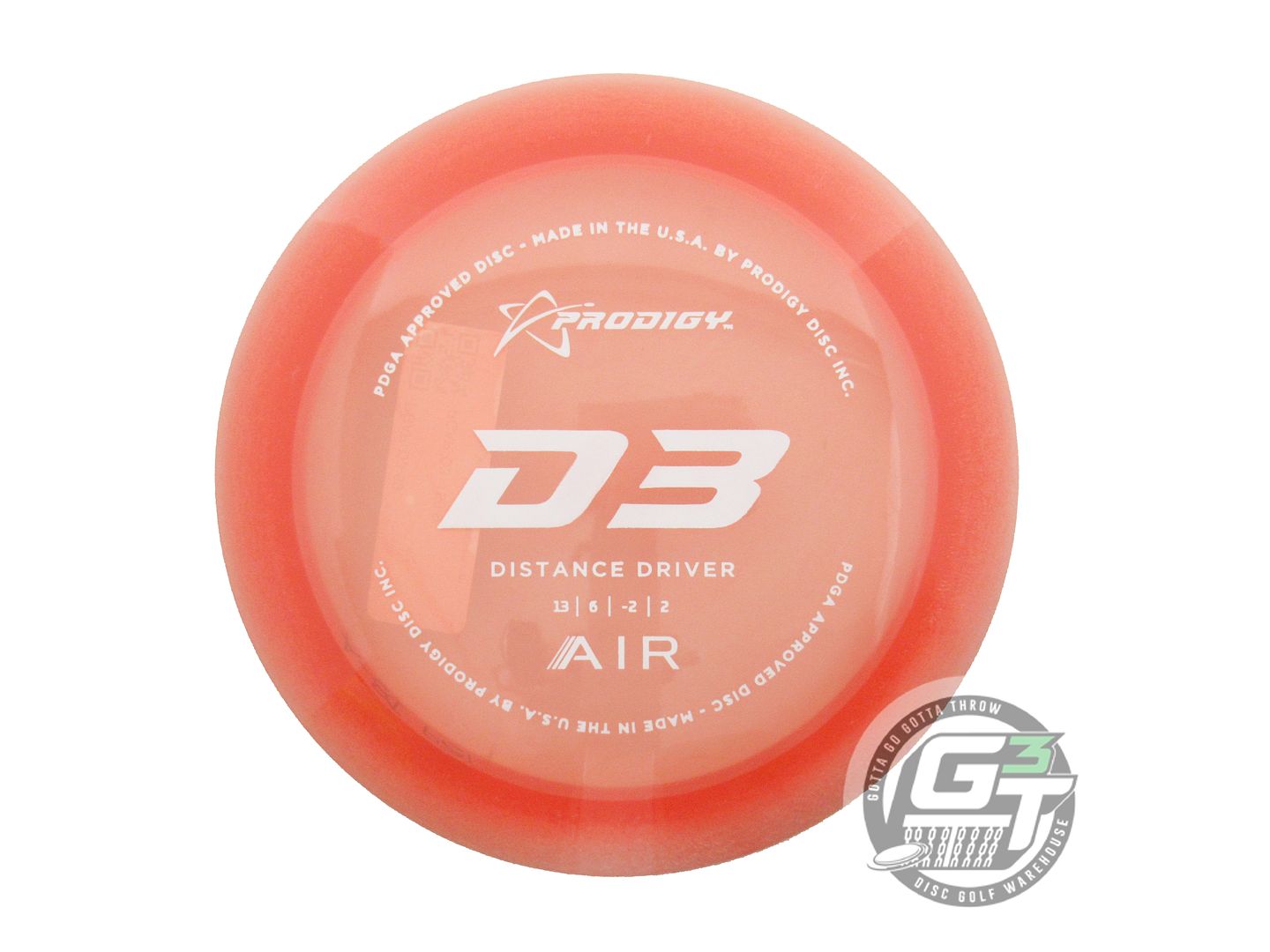 Prodigy AIR Series D3 Distance Driver Golf Disc (Individually Listed)