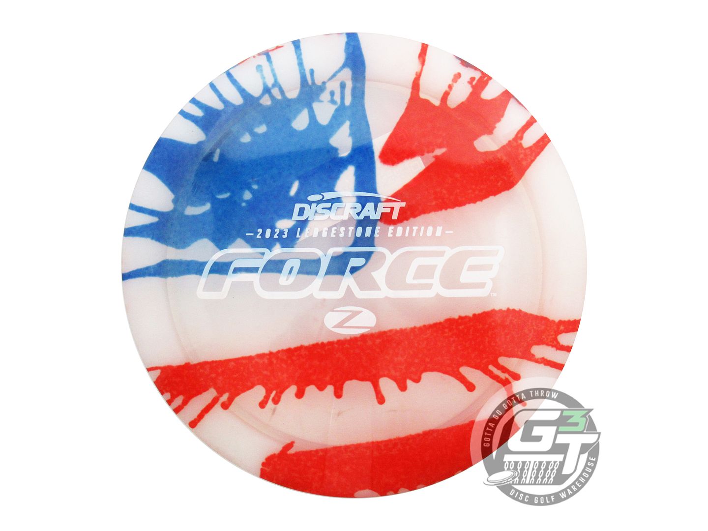 Discraft Limited Edition 2023 Ledgestone Open Fly Dye Flag Elite Z Force Distance Driver Golf Disc (Individually Listed)