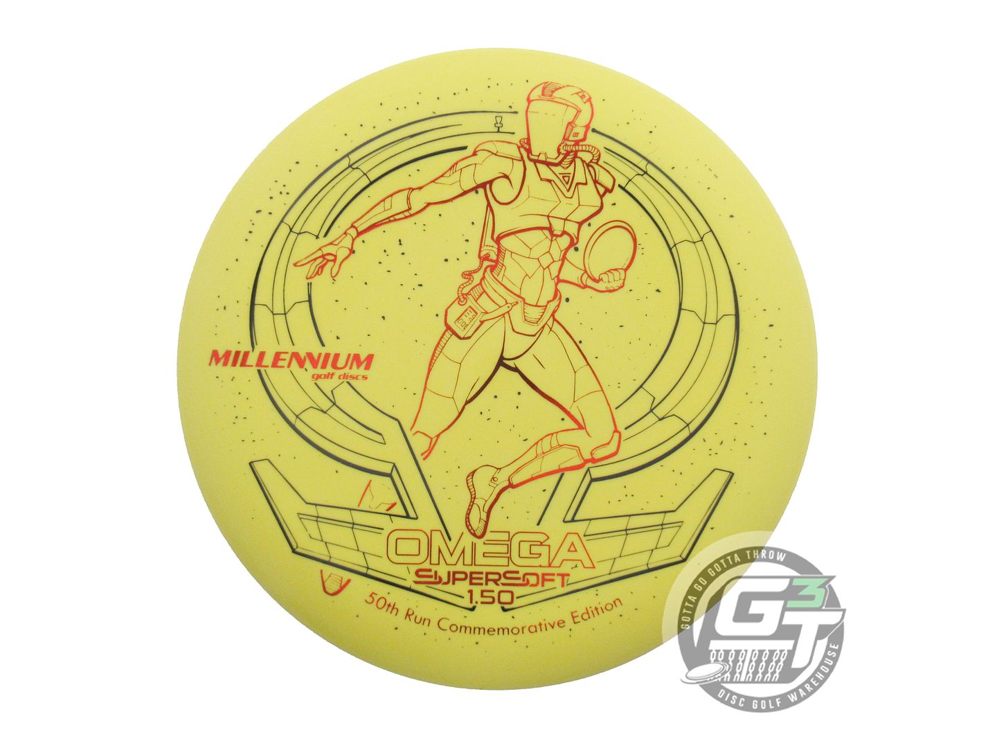 Millennium Limited Edition XXL Stamp 50th Run Commemorative Standard Omega SuperSoft Putter Golf Disc (Individually Listed)