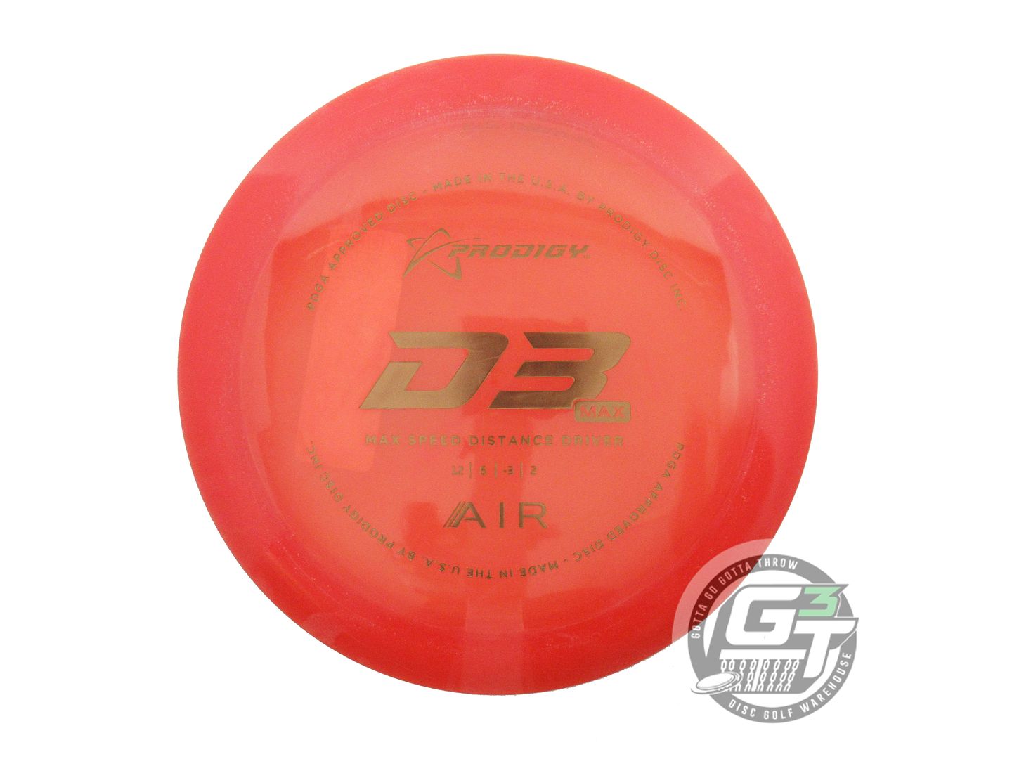 Prodigy AIR Series D3 Max Distance Driver Golf Disc (Individually Listed)